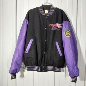 Vintage Pinzel Sport Varsity Bomber Jacket